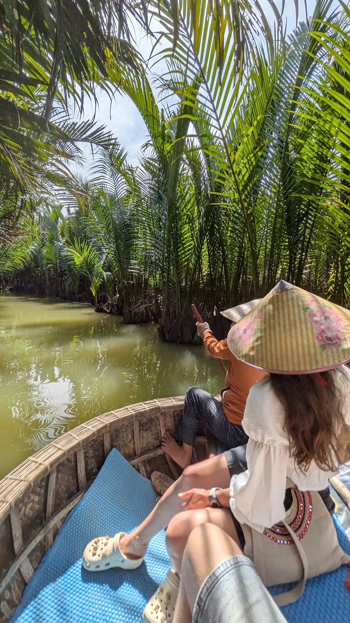 Joyful Moments on Basket Boat